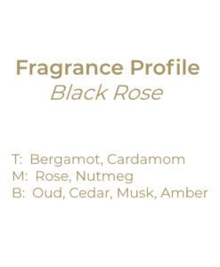 fragrance profile black rose fragrance oil