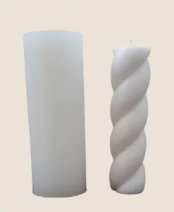 twine silicone candle mould